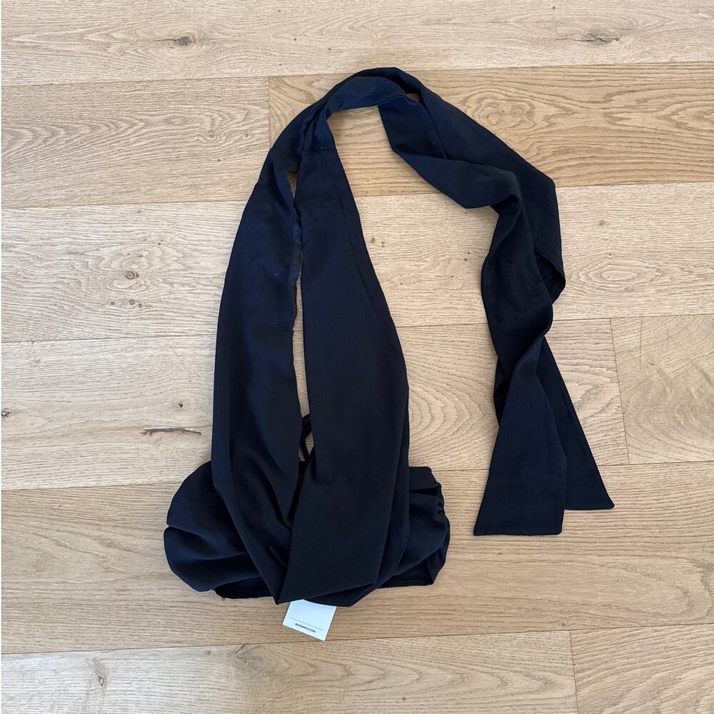 Showpo. - Berlina Halter Neck Cowl Scarf Top in Black
